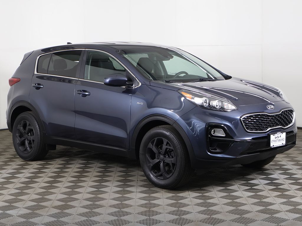 Used 2022 Blue Kia LX image 2