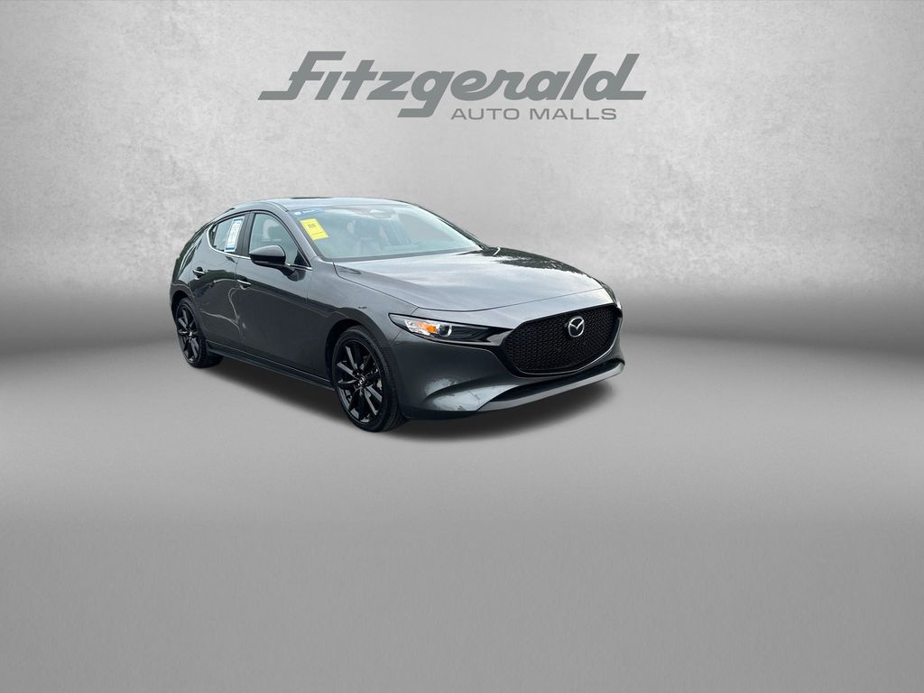 Machine Gray Metallic 2024 Mazda MAZDA3 Hatchback Front-Wheel Drive 6-Speed Automatic