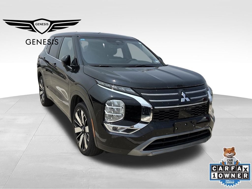 Labrador Black Pearl 2025 Mitsubishi Outlander SUV / Crossover Front-Wheel Drive Continuously Variable Transmission
