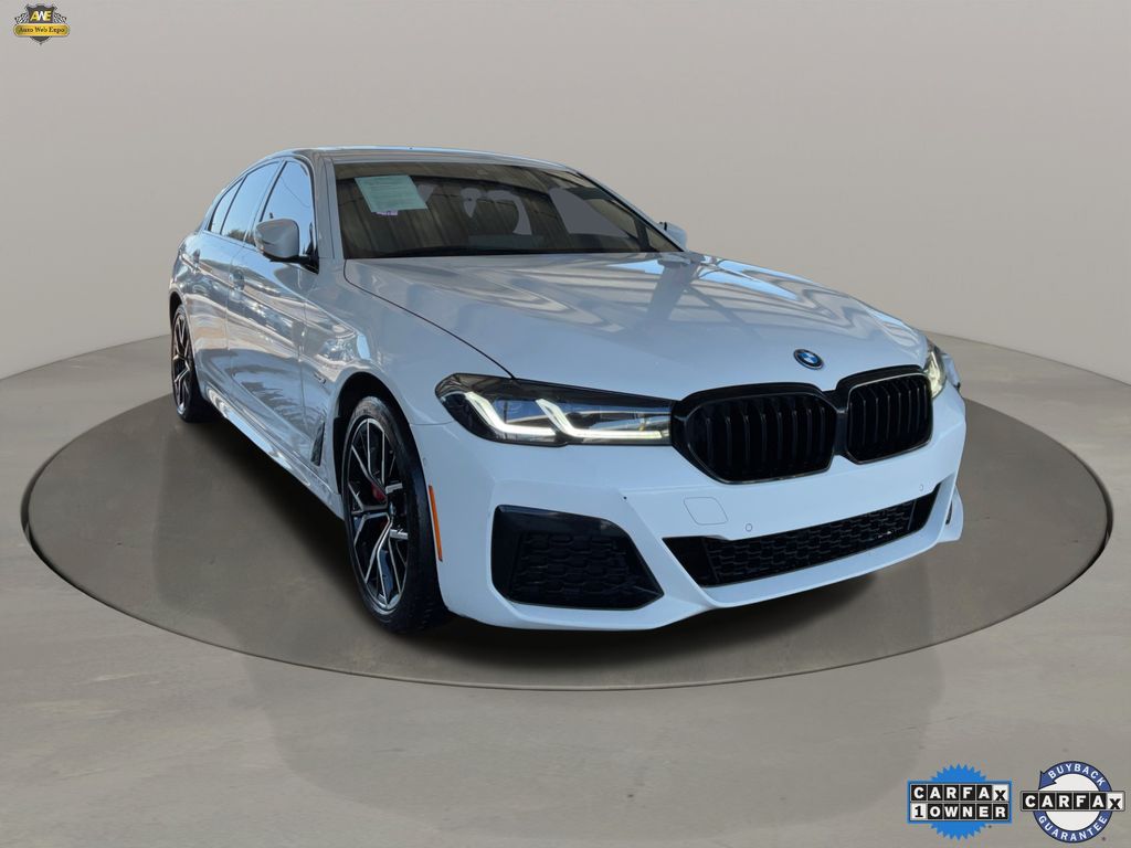 Alpine White 2023 BMW 5 Series 530e Hybrid Plug-in RWD Sedan Rear-Wheel Drive 8-Speed Automatic