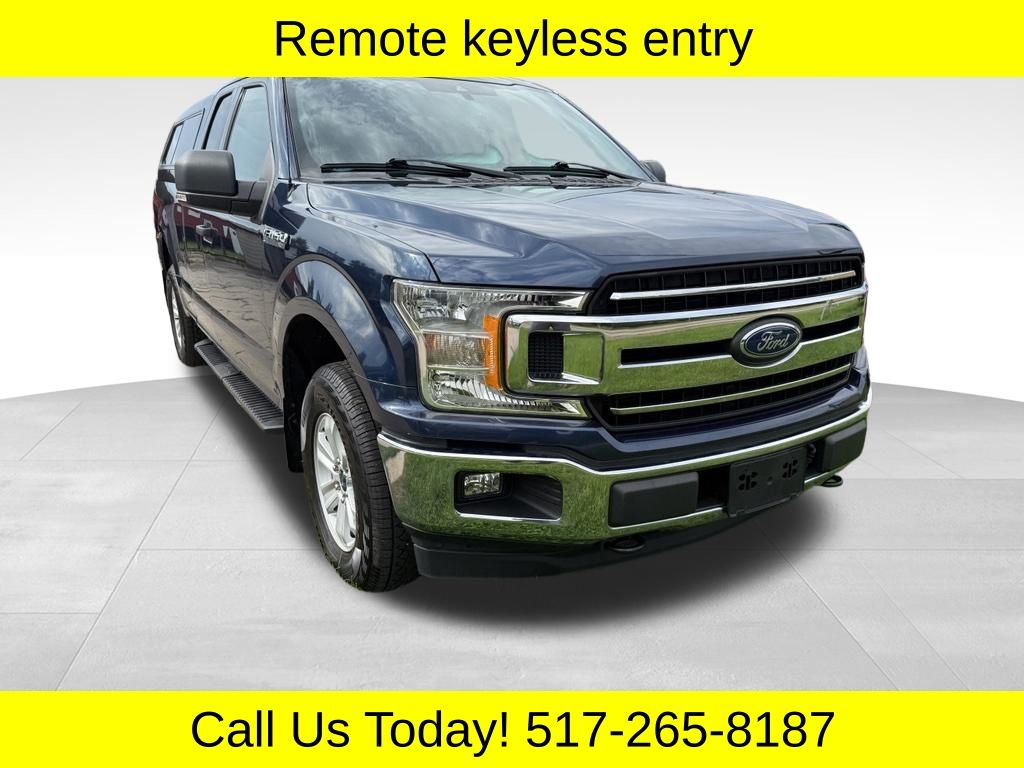 Blue Jeans Metallic 2020 Ford F-150 Pickup Truck Four-Wheel Drive 6-Speed Automatic