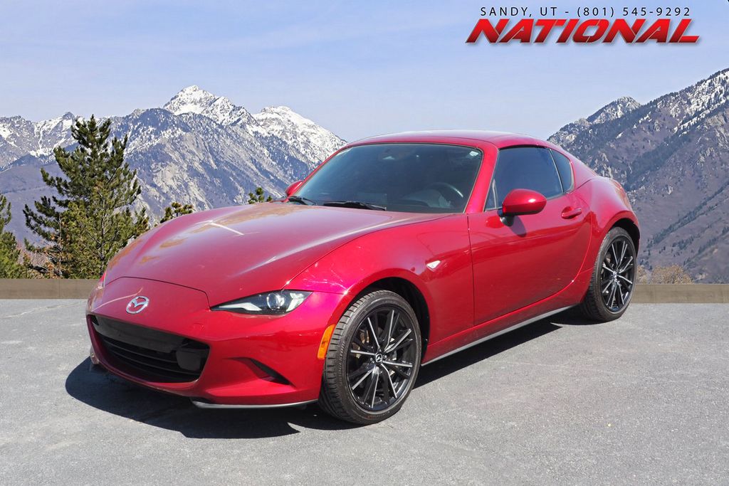Red Crystal 2024 Mazda MX-5 Miata Convertible Rear-Wheel Drive 6-Speed Automatic
