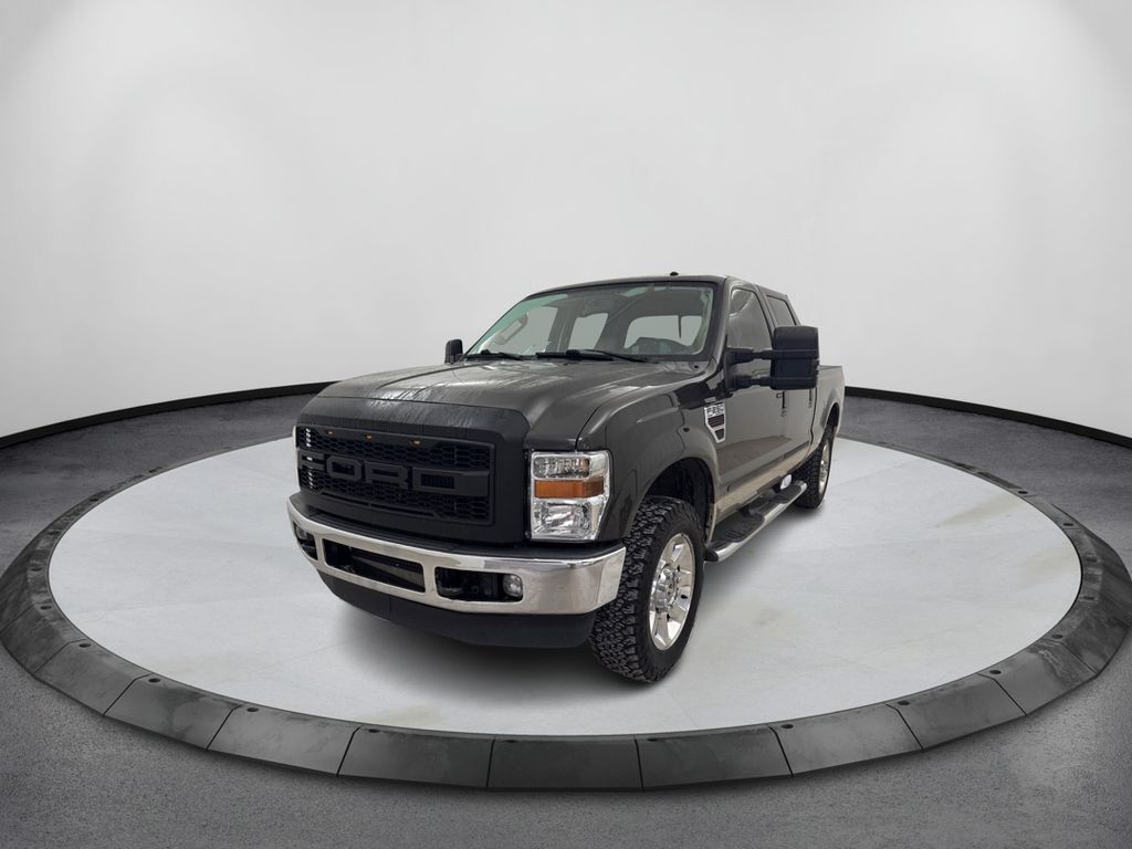 Dark Shadow Gray Clearcoat Metallic 2008 Ford F-250 Super Duty Pickup Truck Four-Wheel Drive 5-Speed Automatic Overdrive