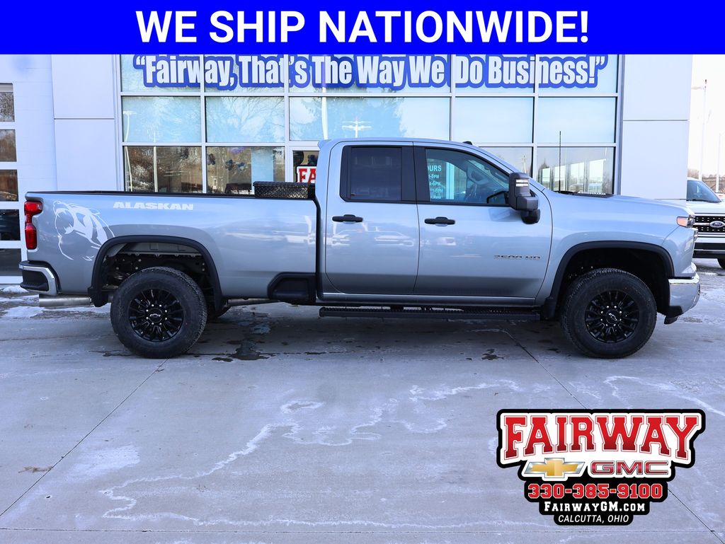 Sterling Gray Metallic 2026 Chevrolet Silverado 3500HD Pickup Truck Four-Wheel Drive Automatic