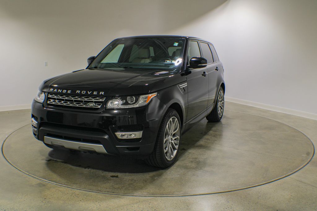 Black 2014 Land Rover Range Rover Sport SUV / Crossover  8-Speed Automatic