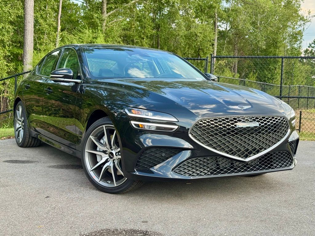 Vik Black 2026 Genesis G70 Sedan Rear-Wheel Drive 8-Speed Automatic