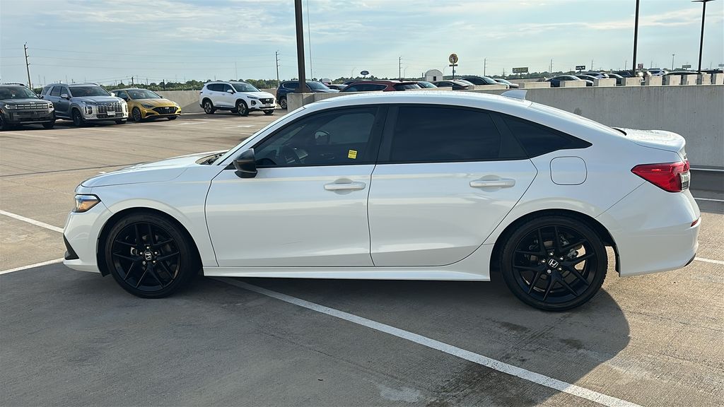 2024 Honda Civic Sport White at Emmons Autoplex