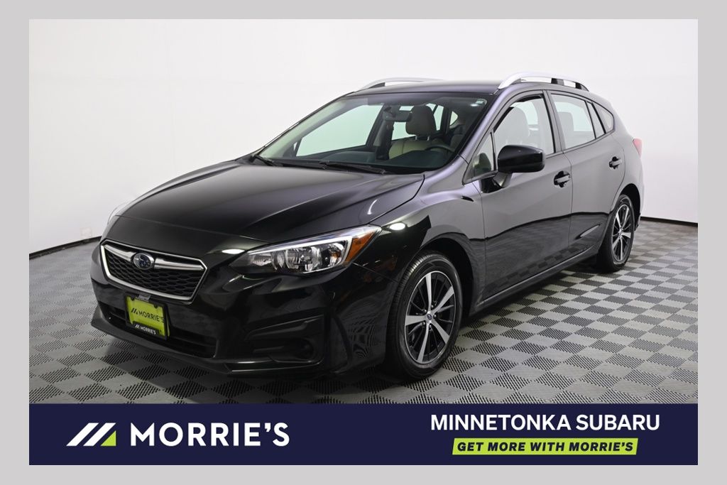 Crystal Black Silica 2019 Subaru Impreza 2.0i Premium Hatchback AWD Hatchback All-Wheel Drive Continuously Variable Transmission