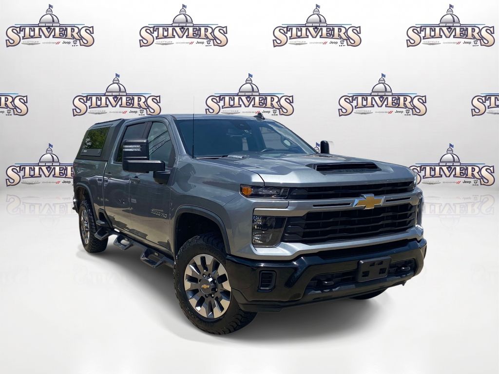 Sterling Gray Metallic 2024 Chevrolet Silverado 2500HD Pickup Truck Four-Wheel Drive Automatic