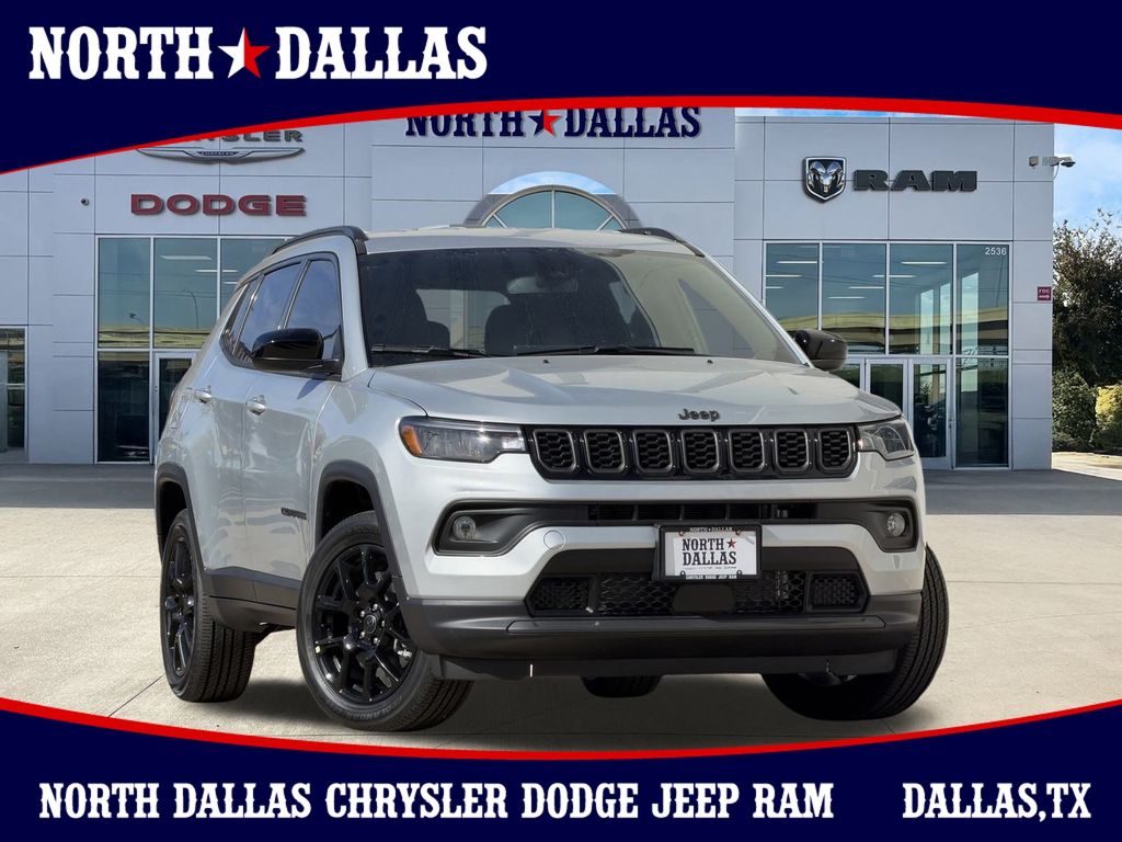 Silver Zynith Metallic Clearcoat 2026 Jeep Compass SUV / Crossover Four-Wheel Drive 8-Speed Automatic