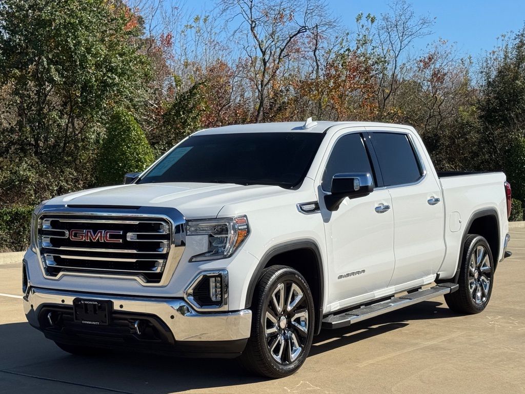 2019 GMC Sierra 1500 SLT White at Bayway Chrysler Dodge Jeep Ram