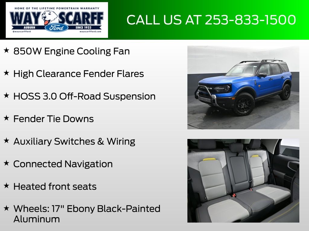 2025 Ford Bronco Sport Badlands