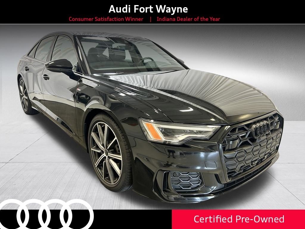 Mythos Black Metallic 2025 Audi A6 Sedan All-Wheel Drive 7-Speed Automatic