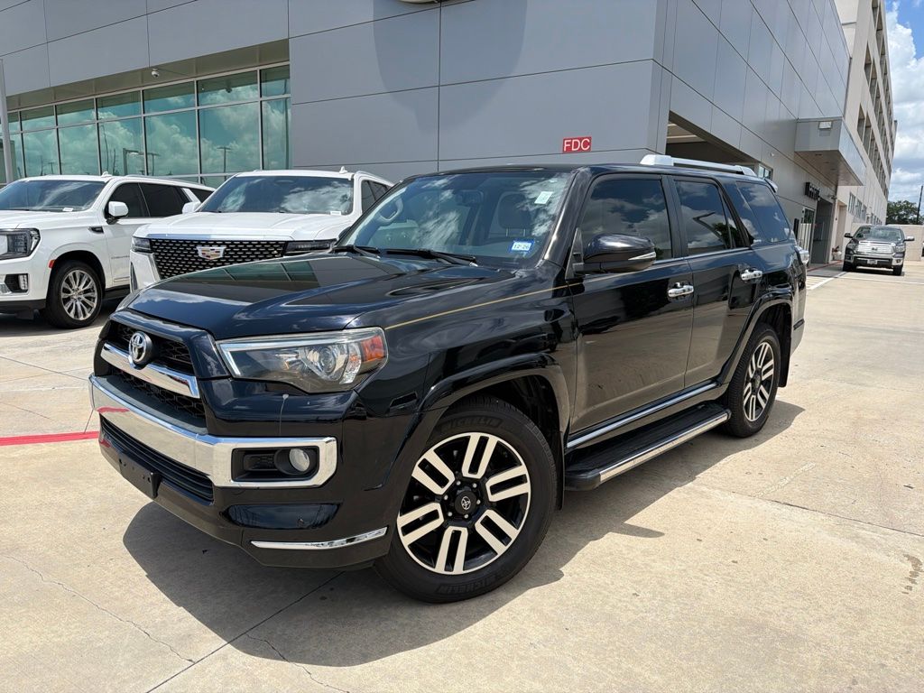 Midnight Black Metallic 2018 Toyota 4Runner SUV / Crossover 4X2 5-Speed Automatic Overdrive