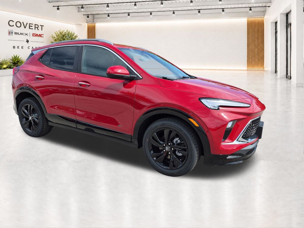 Brilliant Red 2026 Buick Encore GX SUV / Crossover Front-Wheel Drive Continuously Variable Transmission