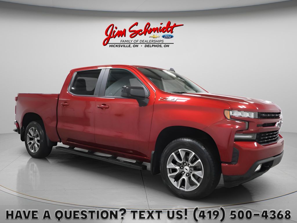 Cherry Red Tintcoat 2021 Chevrolet Silverado 1500 Pickup Truck Four-Wheel Drive 8-Speed Automatic