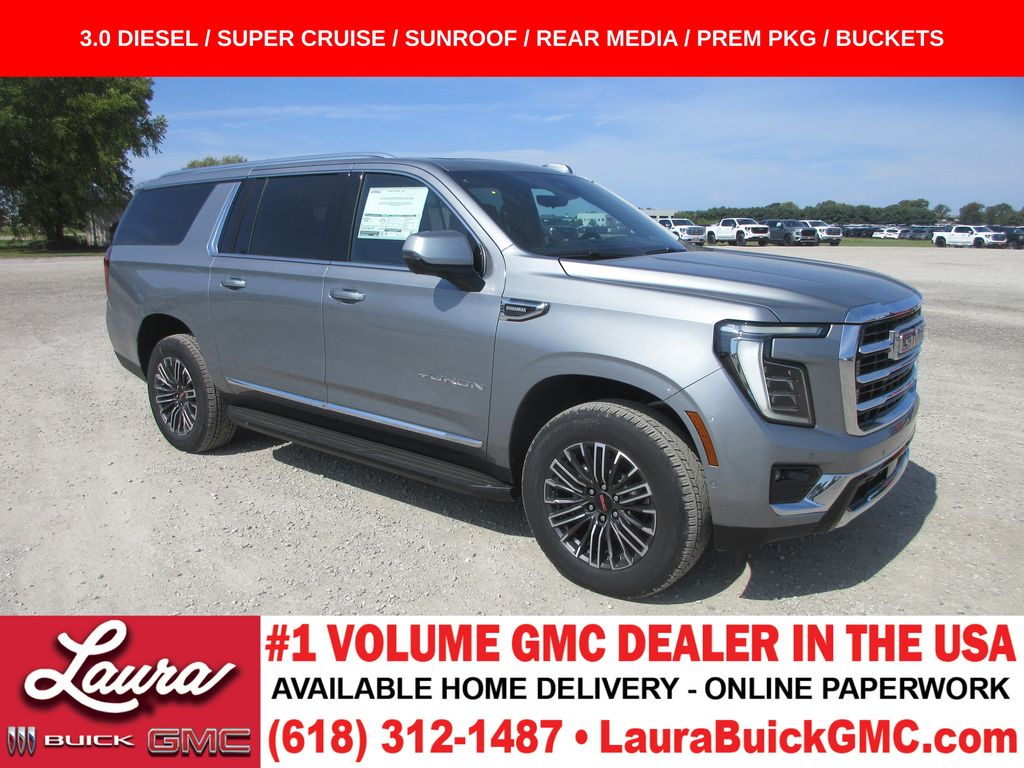 Sterling Metallic 2026 GMC Yukon XL SUV / Crossover Four-Wheel Drive