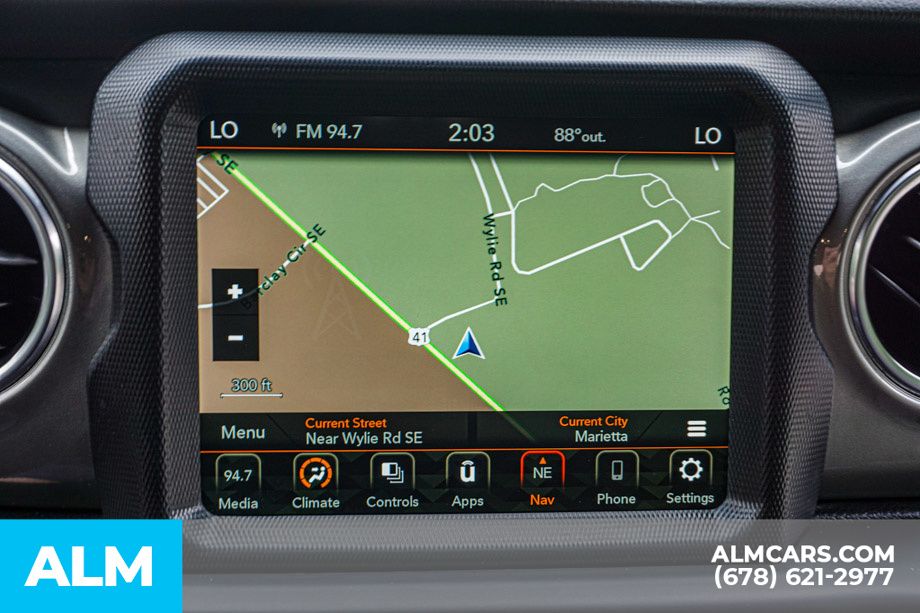 Used 2022 Black Jeep Overland image 36