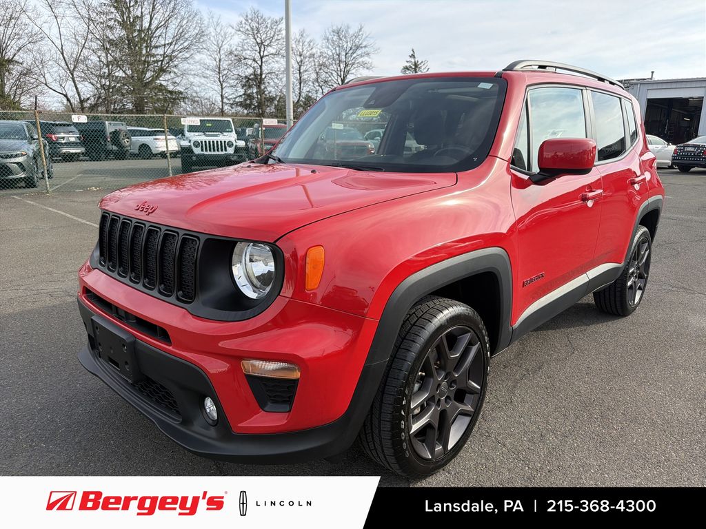 Colorado Red Clearcoat 2022 Jeep Renegade SUV / Crossover 9-Speed Automatic