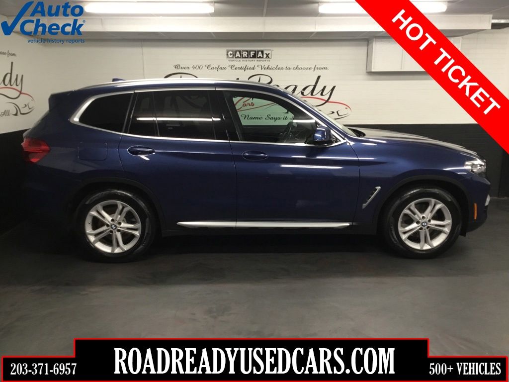 Phytonic Blue Metallic 2019 BMW X3 SUV / Crossover All-Wheel Drive 8-Speed Automatic