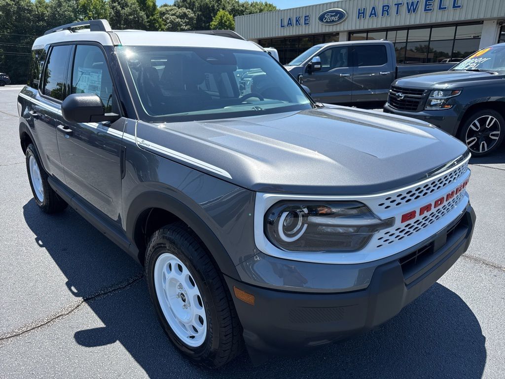 Carbonized Gray Metallic 2026 Ford Bronco Sport SUV / Crossover All-Wheel Drive 8-Speed Automatic