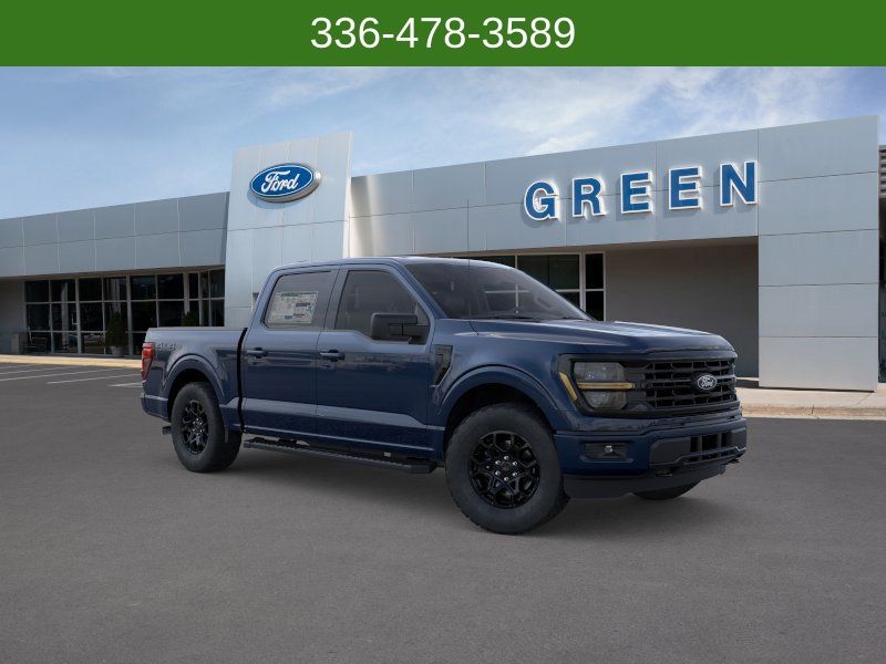 Antimatter Blue Metallic 2026 Ford F-150 Pickup Truck Four-Wheel Drive Automatic