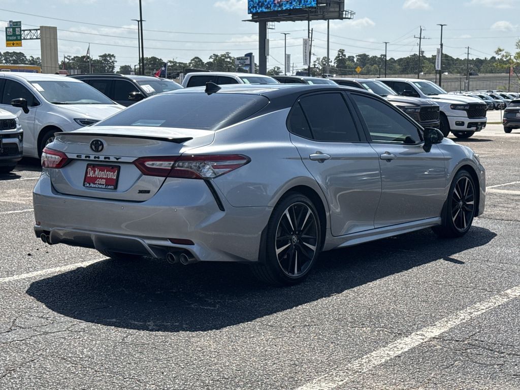 2019 Toyota Camry XSE Silver at Don McGill Toyota