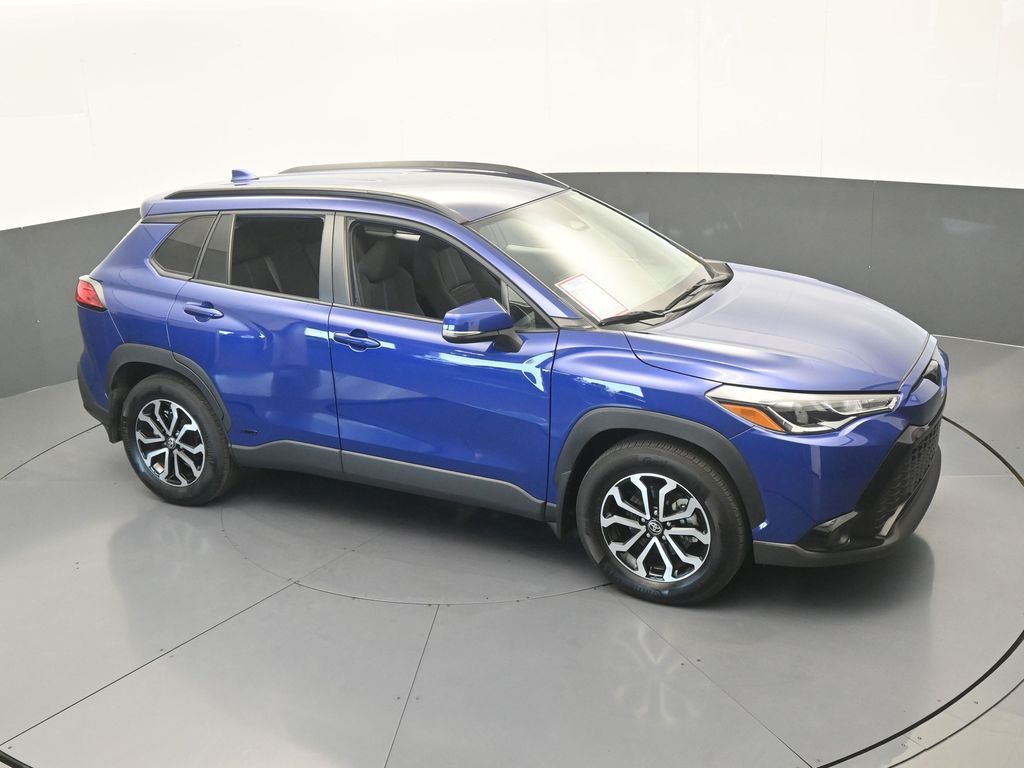 Used 2024 Blue Toyota Hybrid SE image 48