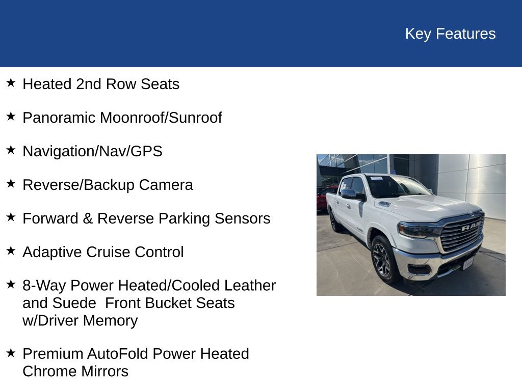2025 Ram 1500 Laramie Crew Cab 4x4 5'7" Box