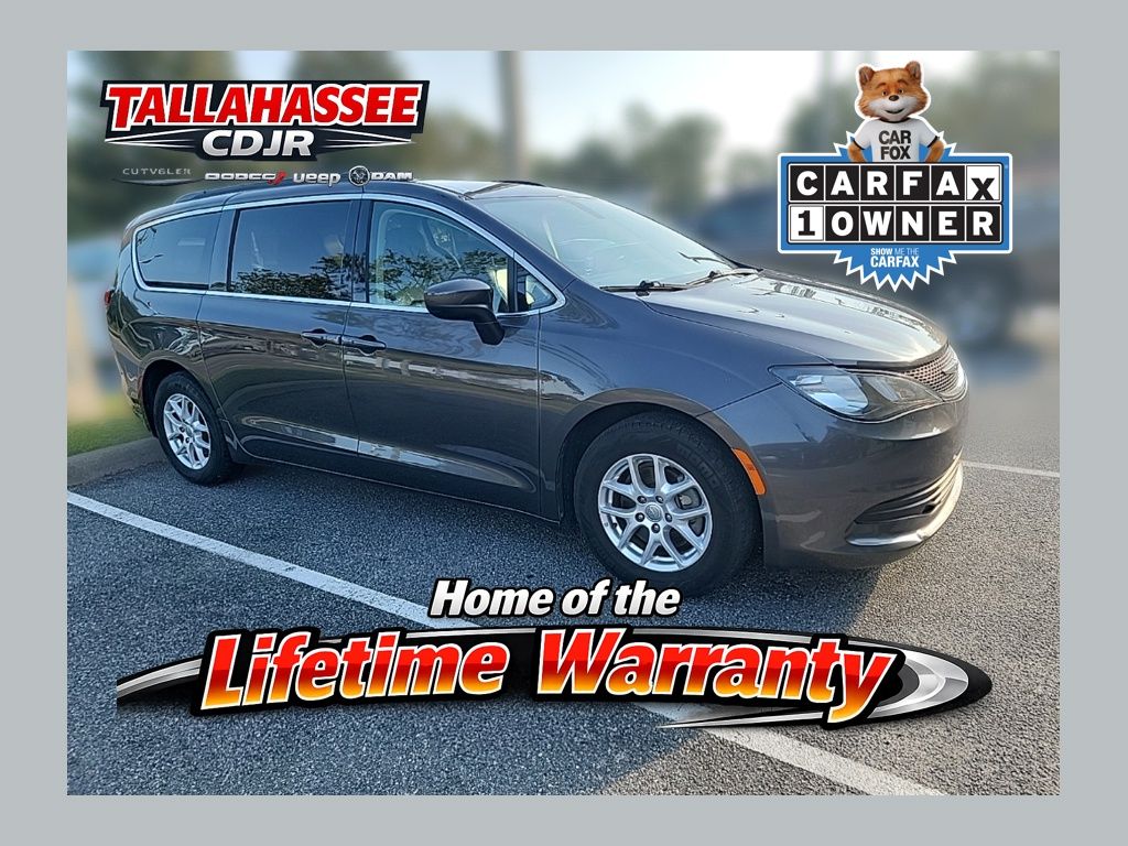 Crystal Metallic 2020 Chrysler Voyager Minivan Front-Wheel Drive 9-Speed Automatic