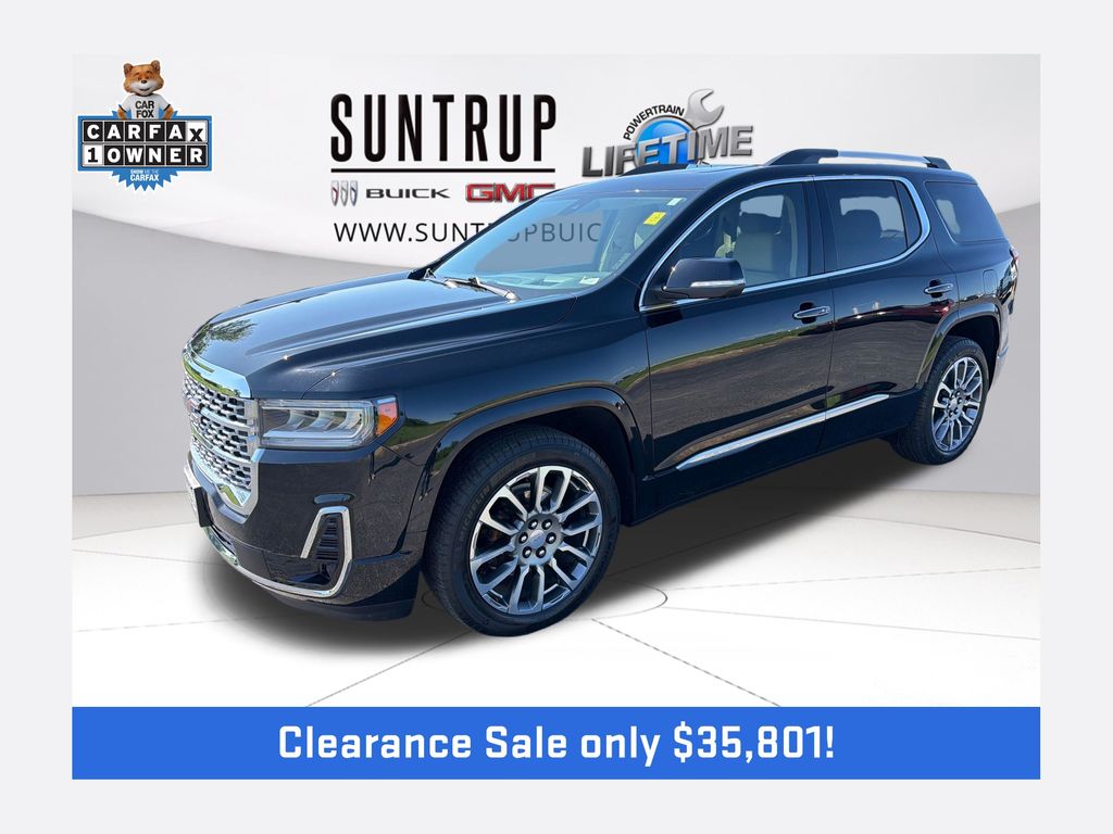 Black (Ebony Twilight Metallic) 2023 GMC Acadia SUV / Crossover Four-Wheel Drive 9-Speed Automatic