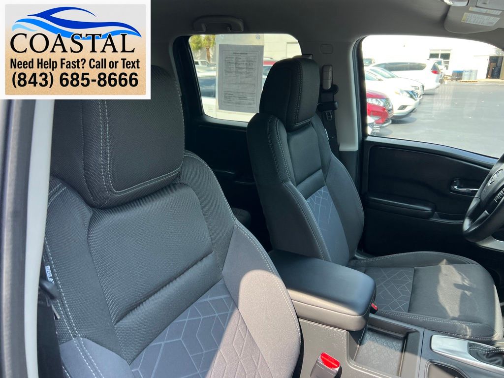 2025 Nissan Frontier SV White at Lugoff Nissan