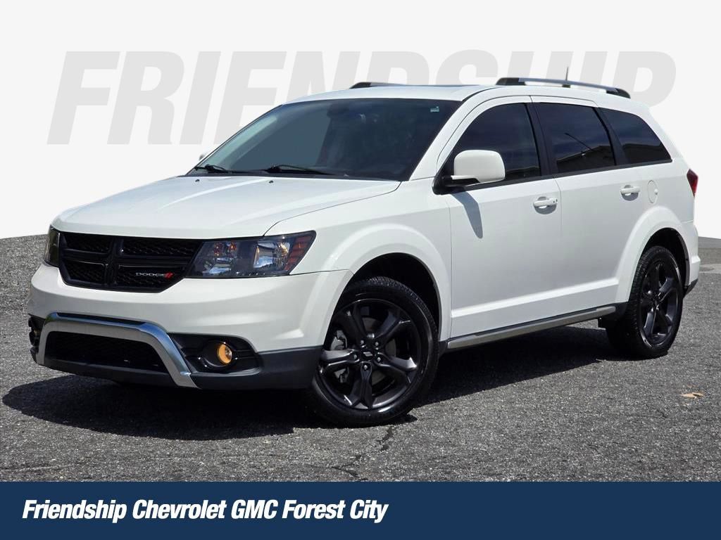 Vice White 2019 Dodge Journey Crossroad FWD SUV / Crossover Front-Wheel Drive 4-Speed Automatic