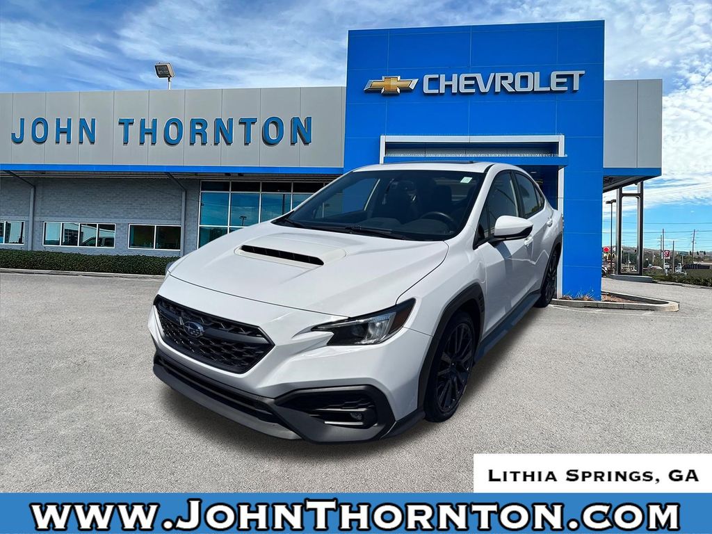 Ceramic White 2022 Subaru WRX Premium AWD Sedan All-Wheel Drive 6-Speed Manual