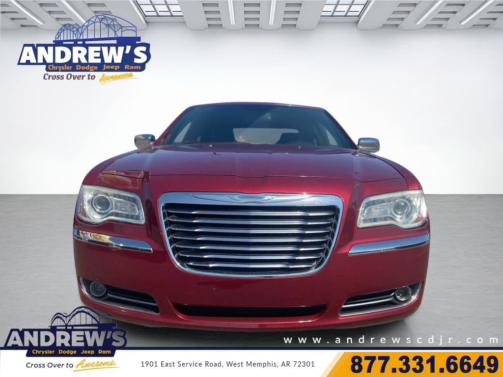 Deep Cherry Red Crystal Pearlcoat 2012 Chrysler 300 Sedan Rear-Wheel Drive 8-Speed Automatic