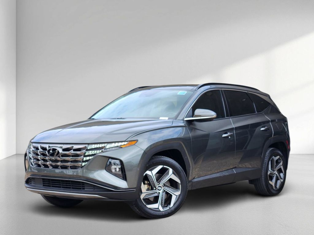 Amazon Gray 2023 Hyundai Tucson Limited AWD SUV / Crossover All-Wheel Drive 8-Speed Automatic