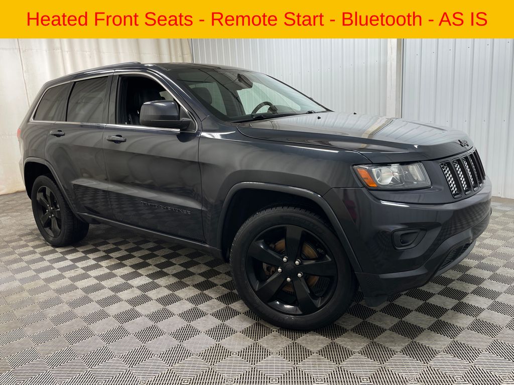 Gray (Maximum Steel Metallic Clearcoat) 2014 Jeep Grand Cherokee SUV / Crossover Four-Wheel Drive 8-Speed Automatic