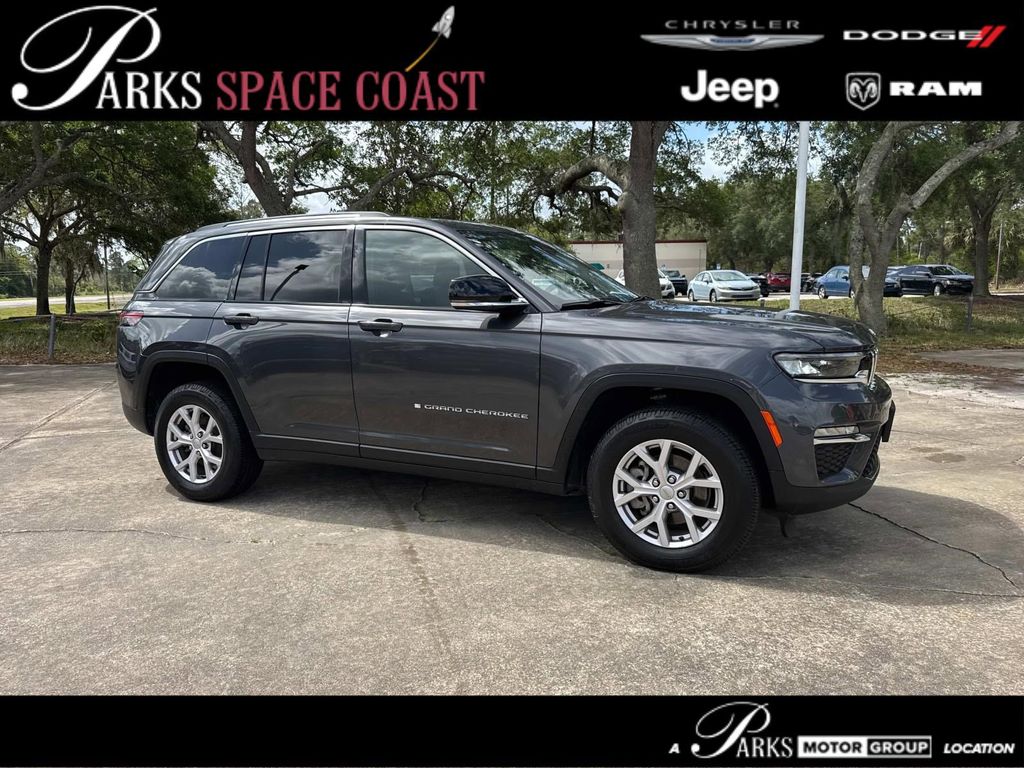 Baltic Gray Metallic Clearcoat 2022 Jeep Grand Cherokee Limited 4WD SUV / Crossover Four-Wheel Drive 8-Speed Automatic