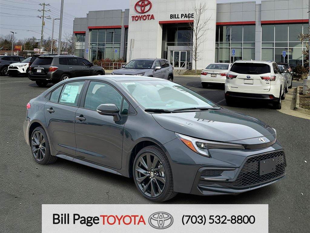Underground 2026 Toyota Corolla Sedan Front-Wheel Drive Continuously Variable Transmission