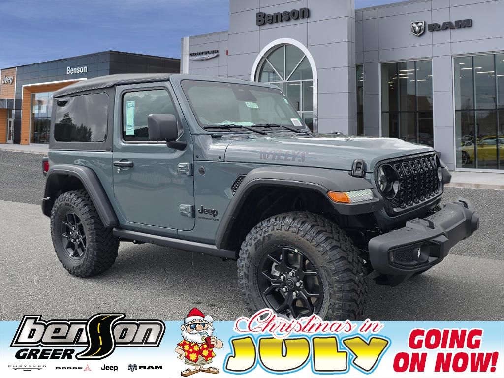 Anvil Clear Coat 2026 Jeep Wrangler SUV / Crossover Four-Wheel Drive 8-Speed Automatic