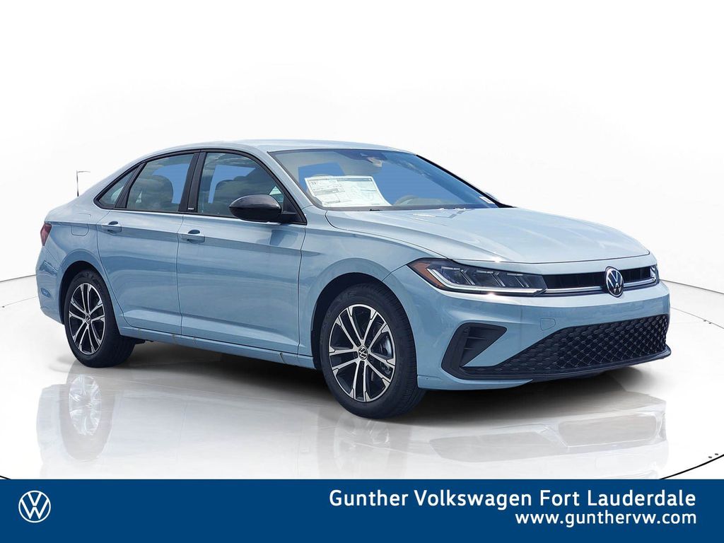 Monument Gray 2026 Volkswagen Jetta Sedan Front-Wheel Drive 8-Speed Automatic