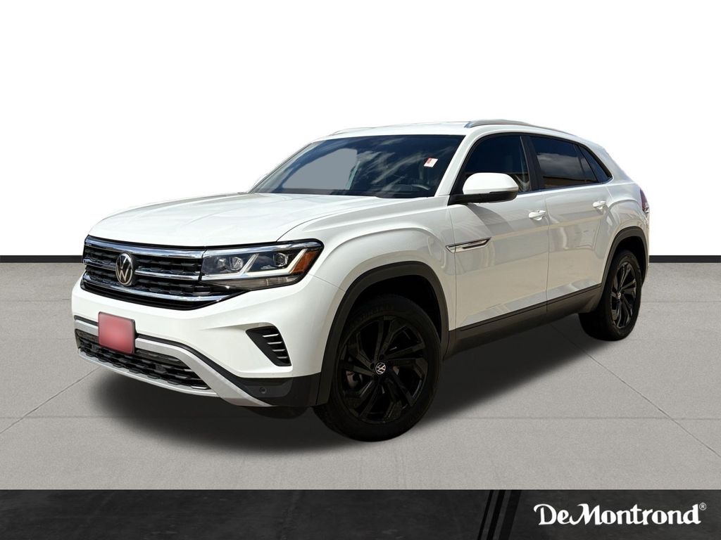 2023 Volkswagen Atlas Cross Sport 2.0T SE w/Technology White at Bayway Cadillac of The Woodlands