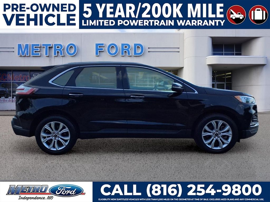 Used 2024 Ford Edge Titanium with VIN 2FMPK4K93RBA27793 for sale in Kansas City