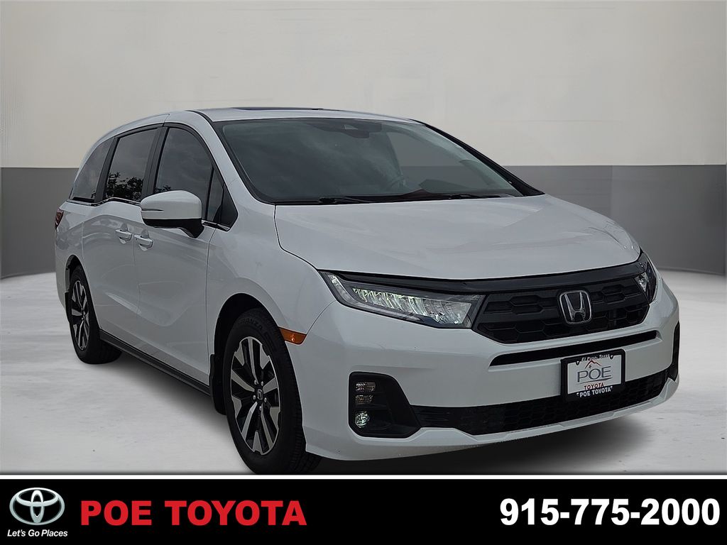 White 2025 Honda Odyssey Minivan Front-Wheel Drive Automatic