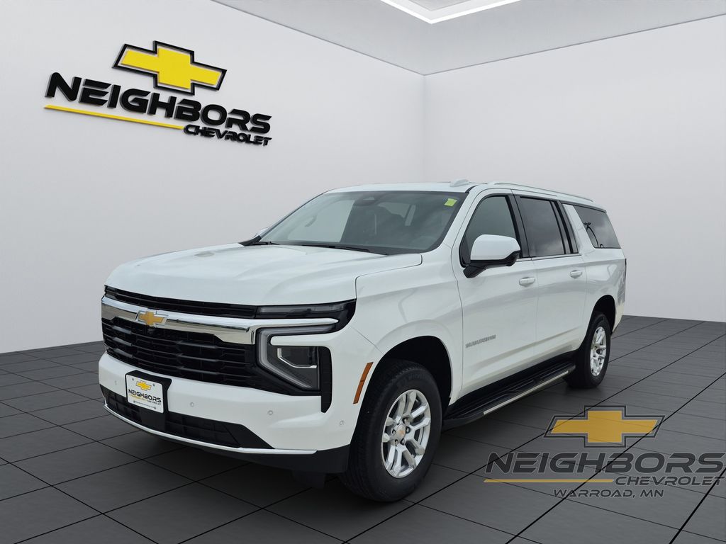 Summit White 2026 Chevrolet Suburban SUV / Crossover Four-Wheel Drive