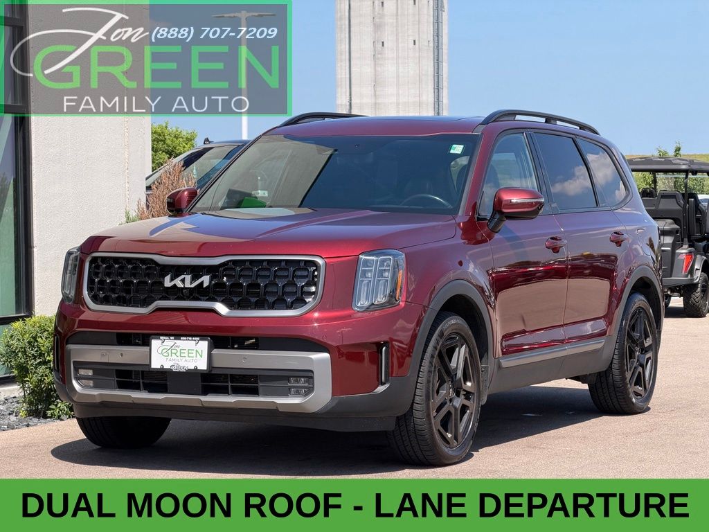 Red 2023 Kia Telluride SUV / Crossover All-Wheel Drive 8-Speed Automatic