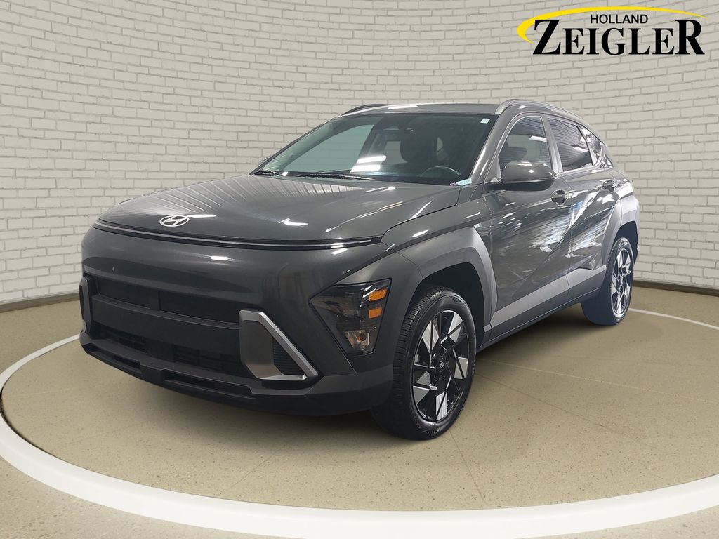 Ecotronic Gray Pearl 2025 Hyundai Kona SUV / Crossover All-Wheel Drive Continuously Variable Transmission