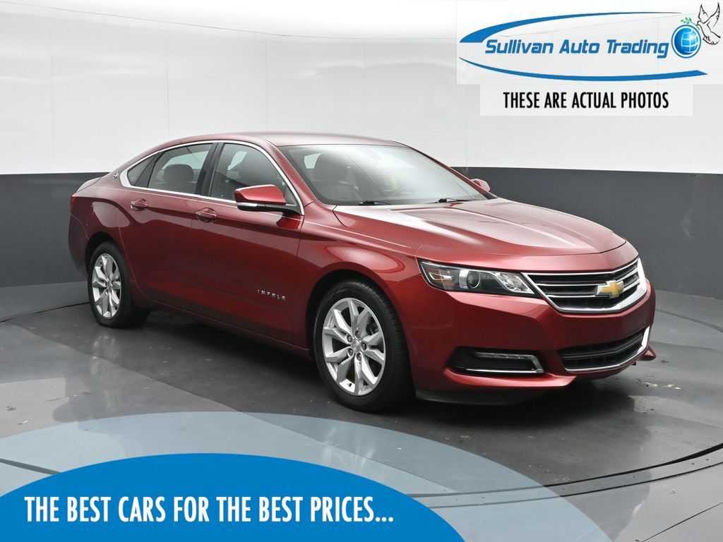 Cajun Red Tintcoat 2019 Chevrolet Impala Sedan Front-Wheel Drive 6-Speed Automatic Overdrive