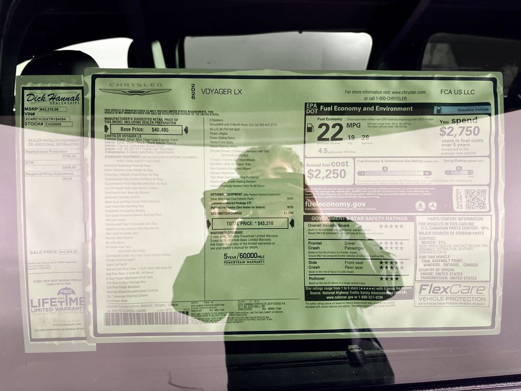 2026 Chrysler Voyager LX