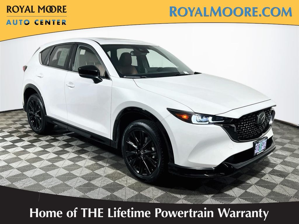 Rhodium White Metallic 2024 Mazda CX-5 SUV / Crossover All-Wheel Drive 6-Speed Automatic